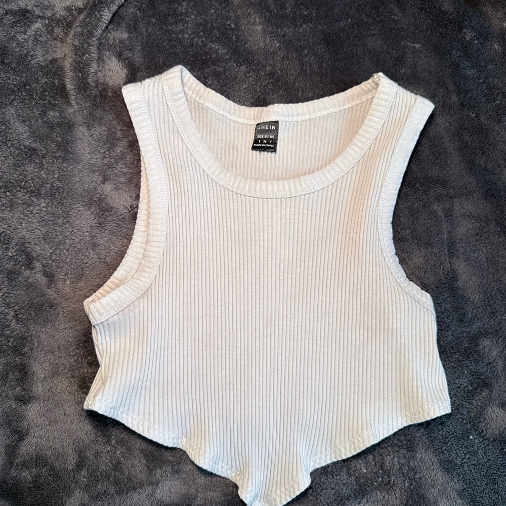 Cropped Asymmetrical Beater